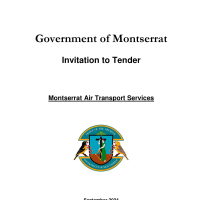 Government of Montserrat - Montserrat Air Transport Services